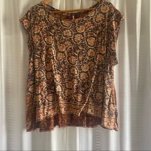 Free People Boho Shirt Size Large